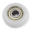 Wiel nylon 21,5 mm tbv aluminium profiel 1515 DFC00041 - 1