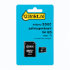 123inkt Micro SDXC geheugenkaart class 10 inclusief adapter - 64GB