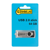 123inkt USB 2.0 stick 64GB 300686