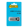 123inkt USB 2.0 stick 8GB 300683 - 1