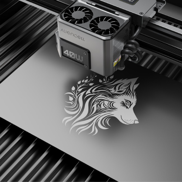 Aliencell X1 Laser Engraver 40W + air assist DKI00555 - 3