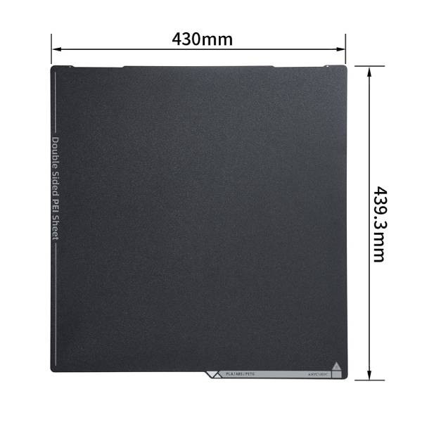 Anycubic3D Anycubic Kobra 3 Max Pei Spring Steel Printbed 430 x 439,3mm S010305 DAR02389 - 2