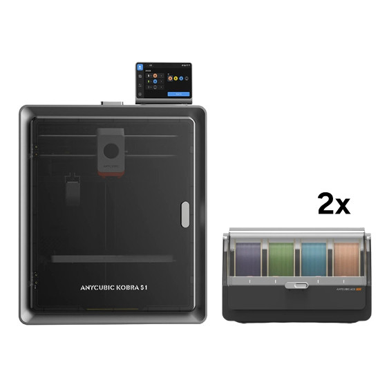 Anycubic Kobra S1 Bundel (Incl. 2 kg PLA / 2x ACE Pro) DKI00515 - 1