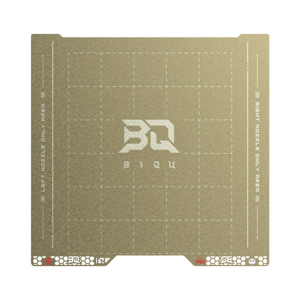 BIQU Pyrogrip Build Plate 346MM x 355MM Spring Steel Sheet Double-Side DAR02696 - 1