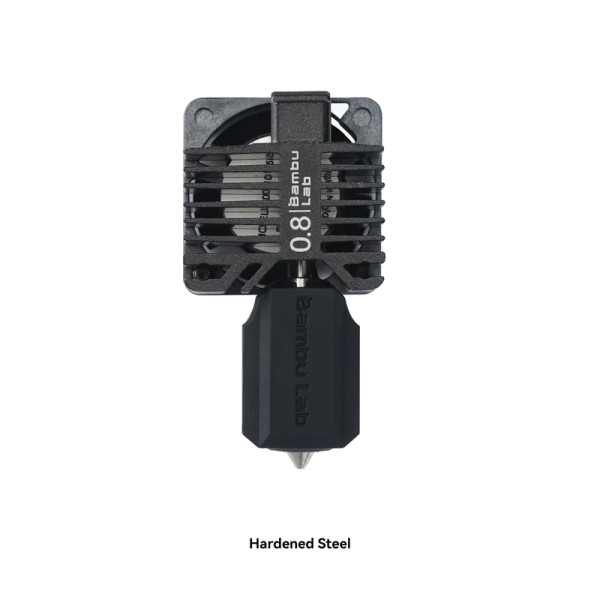 BambuLab Bambu Lab P1 Series Compleet Hotend Assemblage met Gehard Staal Nozzle 0,8 mm FAH003-P DAR01294 - 1
