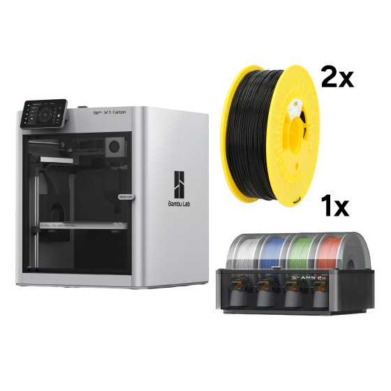 Bambu Lab X1C Bundel (Incl. 2 kg PLA / AMS) DKI00489 - 1
