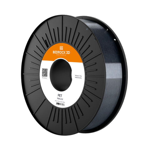 Bedrock 3D PET filament Transparant 1,75 mm 0,75 kg DFB00259 - 1