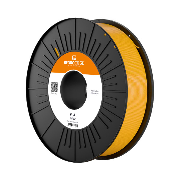 Bedrock 3D PLA filament Geel 1,75 mm 0,75 kg DFB00240 - 1