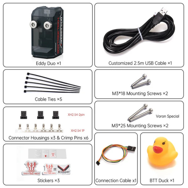 Bigtreetech Eddy Duo (USB of CAN) 1060000710 DAR01929 - 8