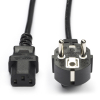 C13 kabel voor netstroom (1,5 meter, Haaks, 123accu huismerk) AZE00171 - 1
