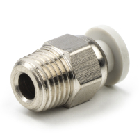 Creality3D Creality 3D CR-5 Pro Pneufit rechte koppeling | 1/8 inch x 4 mm | met doorvoer PC4-01 3004070002 4004010096 DAR00281