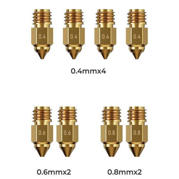 Creality 3D Ender-5 Max Messing Nozzle kit DAR02513 - 1