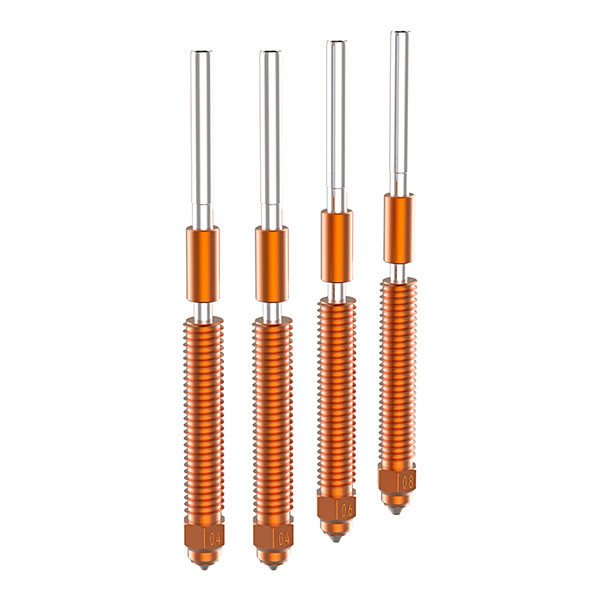 Creality 3D Unicorn K2P Quicks-Swap Nozzle kit (0,4 mm, 0,6 mm, 0,8 mm) DAR01909 - 1