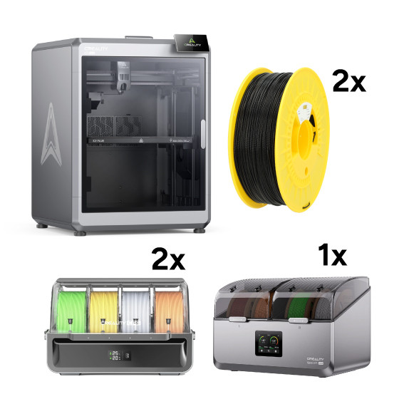 Creality K2 Plus Bundel (Incl. 2x CFS unit / 2 kg filament / Space Pi X4) DKI00464 - 1