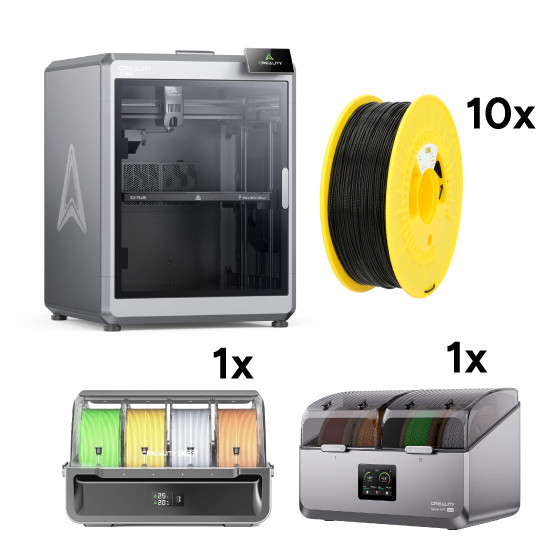 Creality K2 Plus Bundel (Incl. CFS unit / 10 kg filament / Space Pi X4) DKI00460 - 1