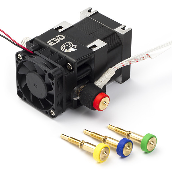 E3D Revo Hemera high performance kit 24 Volt 1,75 mm (0,25, 0,4, 0,6, 0,8 mm nozzles) HEMERA-175-RC-24V-AS-FL DED00307 - 1