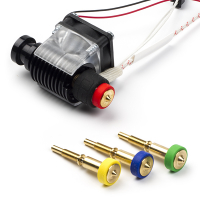 E3D Revo Six kit voor V6 set-ups 24 Volt 1,75 mm (0,25, 0,4, 0,6, 0,8 mm nozzles) REVO-SIX-175-24V-AS-FL DED00313