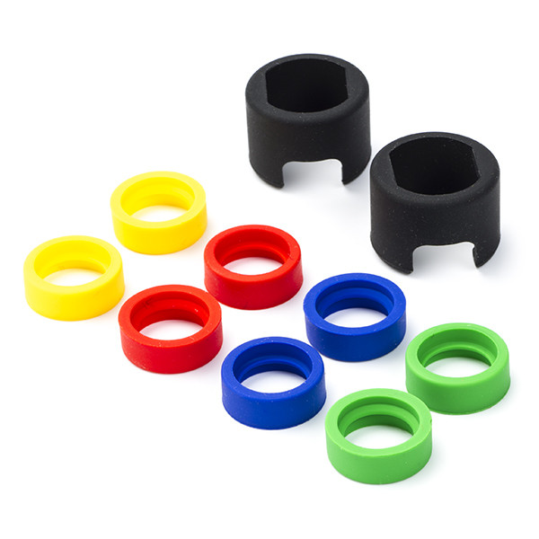 E3D Revo siliconen sok kit (2 stuks van elke maat, 10 stuks totaal) REVO-FL-SOCK-PACK DED00328 - 1