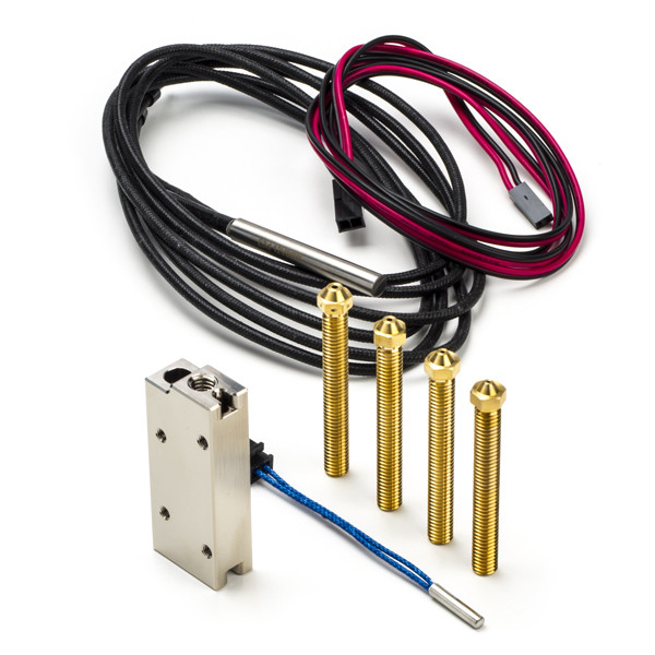 E3D Super Volcano Upgrade Starter Kit 2,85 mm 24V (0,8, 1,0, 1,2, 1,4 mm nozzle) SUPER-ERUPTION-24V-300 DED00230 - 1