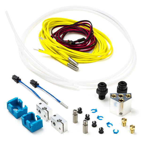 E3D v6 Chimera+ kit 1,75 mm 24 Volt water gekoeld (origineel) MULTI-CHIMERA-AQUA-24V DED00279 - 1