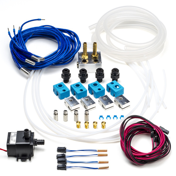 E3D v6 The Kraken watergekoelde extruder set KRAKEN-12V DED00246 - 1