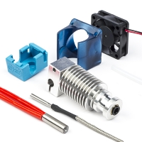 E3D v6 hotend complete kit 1,75 mm 12V thermokoppel cartridge (origineel)  DED00078
