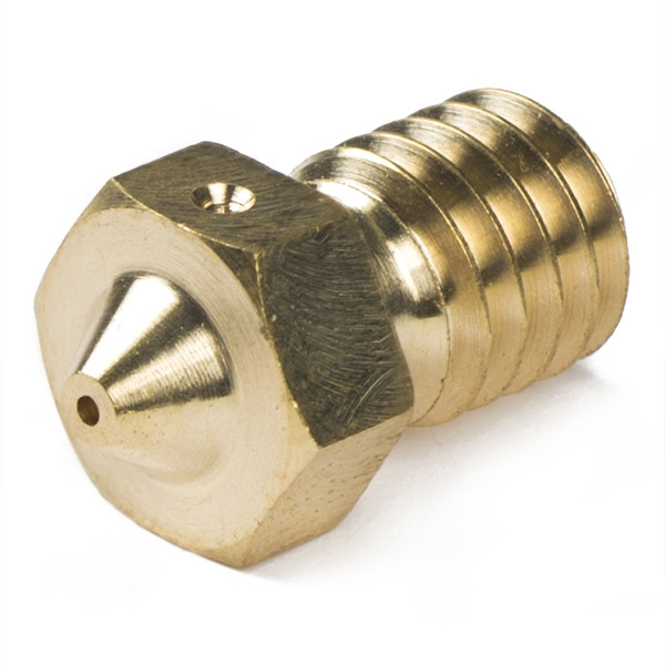 E3D v6 nozzle messing 1,75 mm x 0,6 mm V6-NOZZLE-175-600 DED00013 - 1