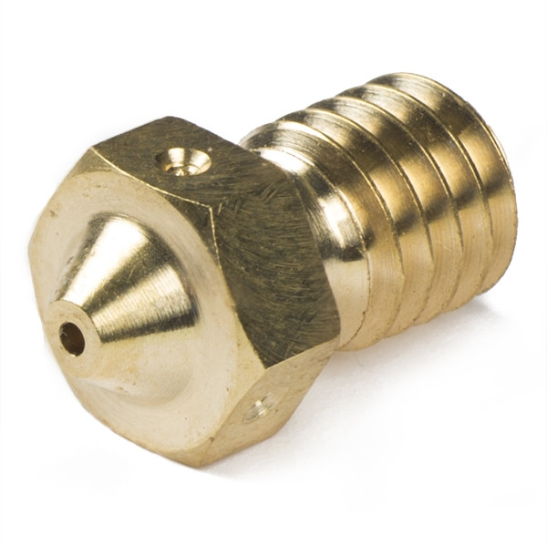 E3D v6 nozzle messing 1,75 mm x 0,8 mm V6-NOZZLE-175-800 DED00014 - 1