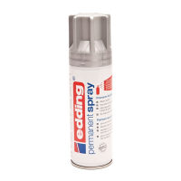 Edding 5200 permanente acrylverf spray mat zilver (200 ml) 239067