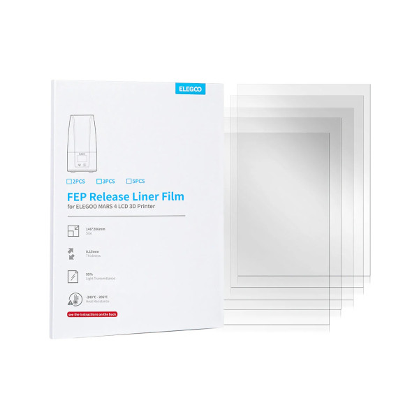Elegoo Mars 5/ 5 Ultra / 4 FEP Film (5 stuks) DAR01501 - 1