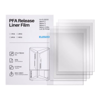 Elegoo Saturn 4/4 Ultra PFA Film (5 stuks) DAR02060