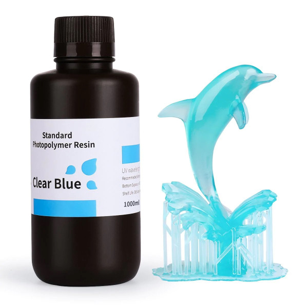 Elegoo Standaard resin Helder blauw 1 kg 14.0007.116 DLQ05041 - 1