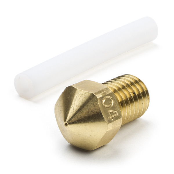 thumbnail image 2 of Smilyeez 2x MK10 M7 0.4mm Nozzles + 2x PTFE Tubes For FlashForge Creator / Inventor / Dreamer 2 of 2