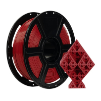 Flashforge Filament HS PLA 1,75 mm Rood 1 kg 90011091001 DFP16054