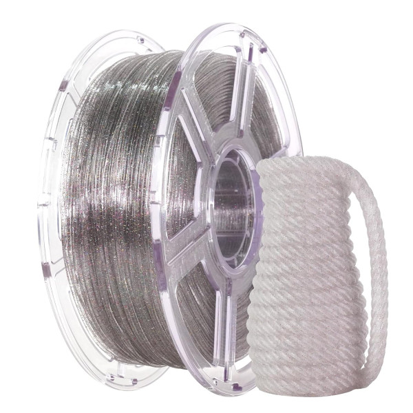 Flashforge Filament PLA Sparkle 1,75 mm Helder 1 kg 90010148002 DFP16063 - 1