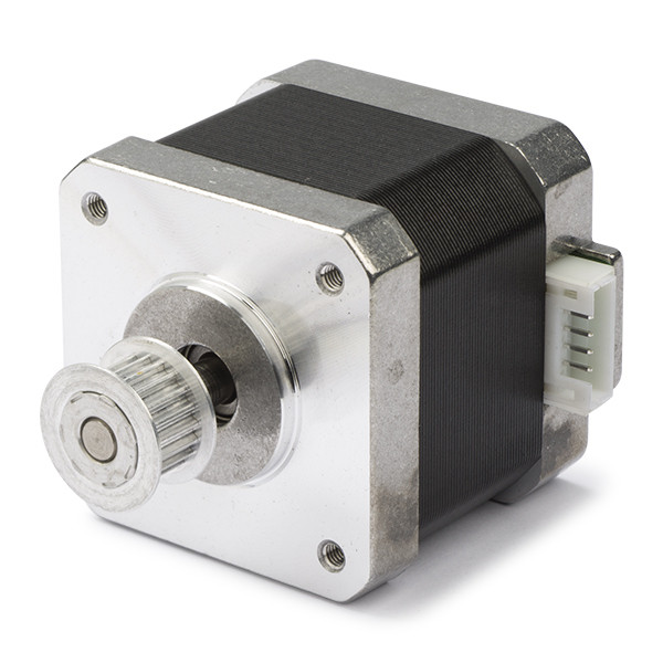 GEEETECH stappenmotor met pulley (42SHD0034-20B) 700-001-1300 DAR00676 - 1