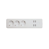 Idinio Smart verlengsnoer 3 stopcontacten + 4 USB-poorten 0140135 LDR01327
