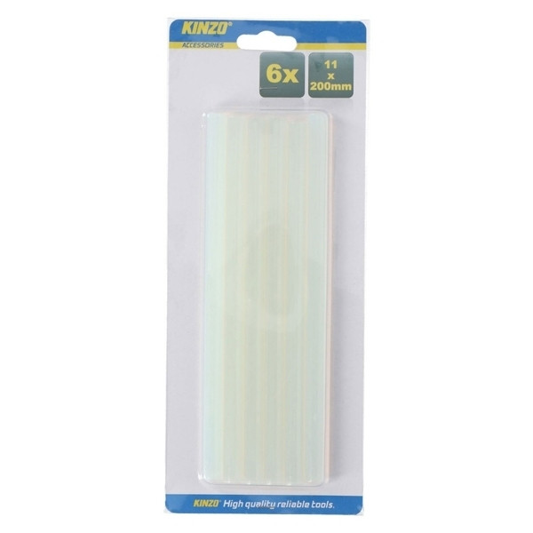 Kinzo 11 mm lijmpatronen (6 stuks)  400618 - 1
