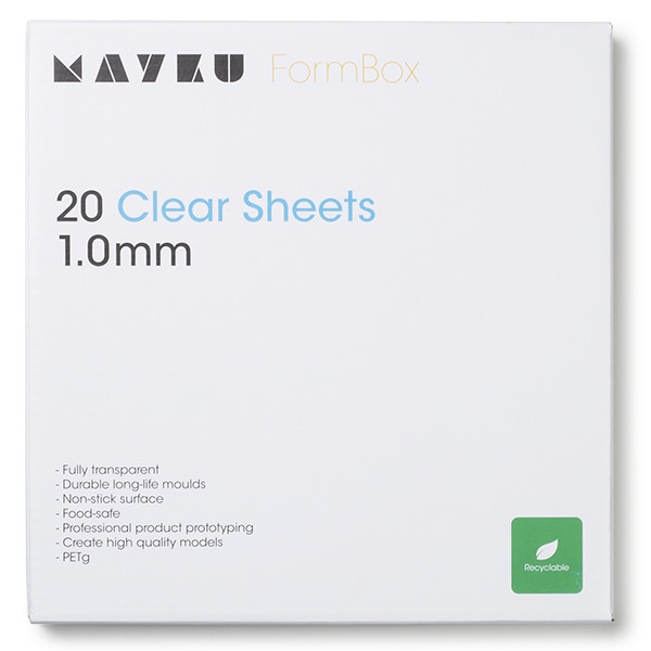 Mayku Clear Sheets 1 mm transparant (20 stuks)  DAR00264 - 1