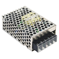 MeanWell Mean Well voeding 24V (26,4 W, 1,1 A) gesloten chassis RS-25-24 LVE00130