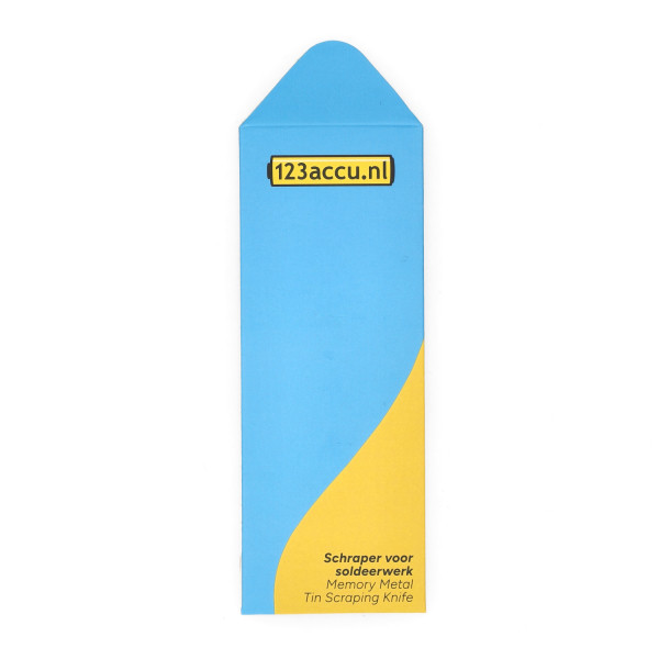 Memory Metal Tin Scraping Knife (123accu huismerk) ADR00284 - 2