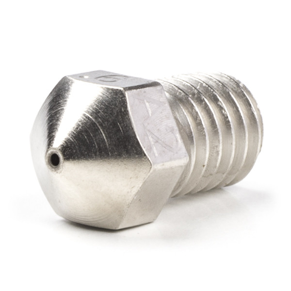 MicroSwiss Micro Swiss A2 hard stalen nozzle RepRap - M6 schroefdraad 1,75 mm x 0,6 mm M2573-06 DMS00007 - 1