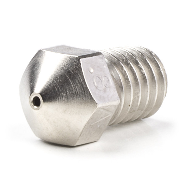 MicroSwiss Micro Swiss A2 hard stalen nozzle RepRap - M6 schroefdraad 1,75 mm x 0,8 mm M2573-08 DMS00008 - 1