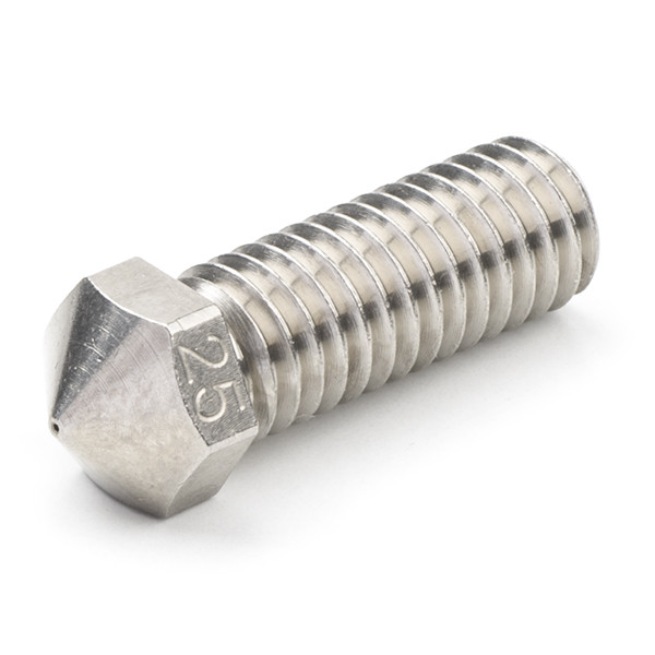 MicroSwiss Micro Swiss Messing gecoate nozzle voor E3D Volcano Hotend 1,75 mm x 0,25 mm M2555-025 DMS00106 - 1
