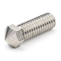 MicroSwiss Micro Swiss Messing gecoate nozzle voor E3D Volcano Hotend 1,75 mm x 0,25 mm M2555-025 DMS00106