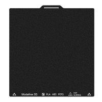 Modefine3D Modefine 3D High temp black PEI build plate voor X1 (series), P1 (series) en A1 M20003892002B DAR01643