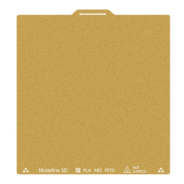 Modefine3D Modefine 3D High temp gold PEI bouwplaat voor X1 (series), P1 (series) en A1 M20003892002 DAR01641 - 1