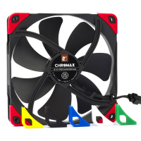 Noctua NF-A14 | 12V | 140x140x25 mm | 4-pin | axiaal | PWM | Chromax Black ventilator  DAR00805