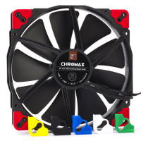Noctua NF-A20 | 12V | 200x200x30 mm | 4-pin | axiaal | PWM | Chromax Black ventilator  DAR00804
