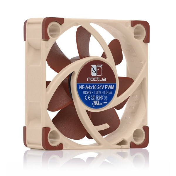 Noctua NF-A4x10 | 24V | 40x40x10 mm | 4-pin | axiaal | PWM ventilator  DAR01379 - 1